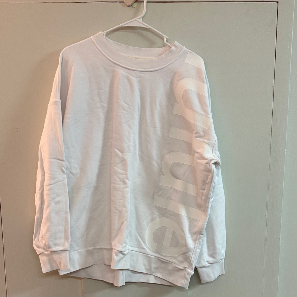 lululemon athletica White Sweatshirt